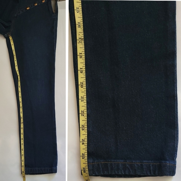 Frame Denim Jeans Studded Yoke High Waist 26 - Picture 11 of 12